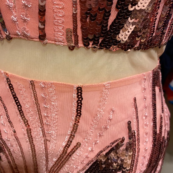 Formal beautiful Dres Dusty Rose - Picture 7 of 8